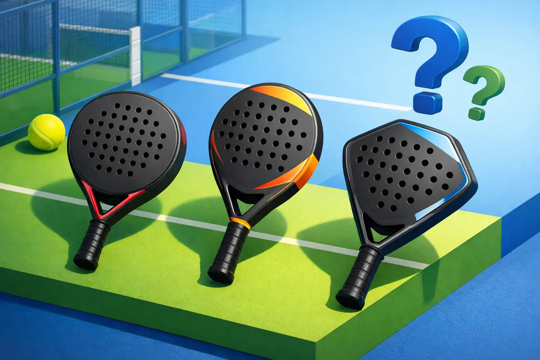 Guide zu Padelschläger-Formen: Welche passt?