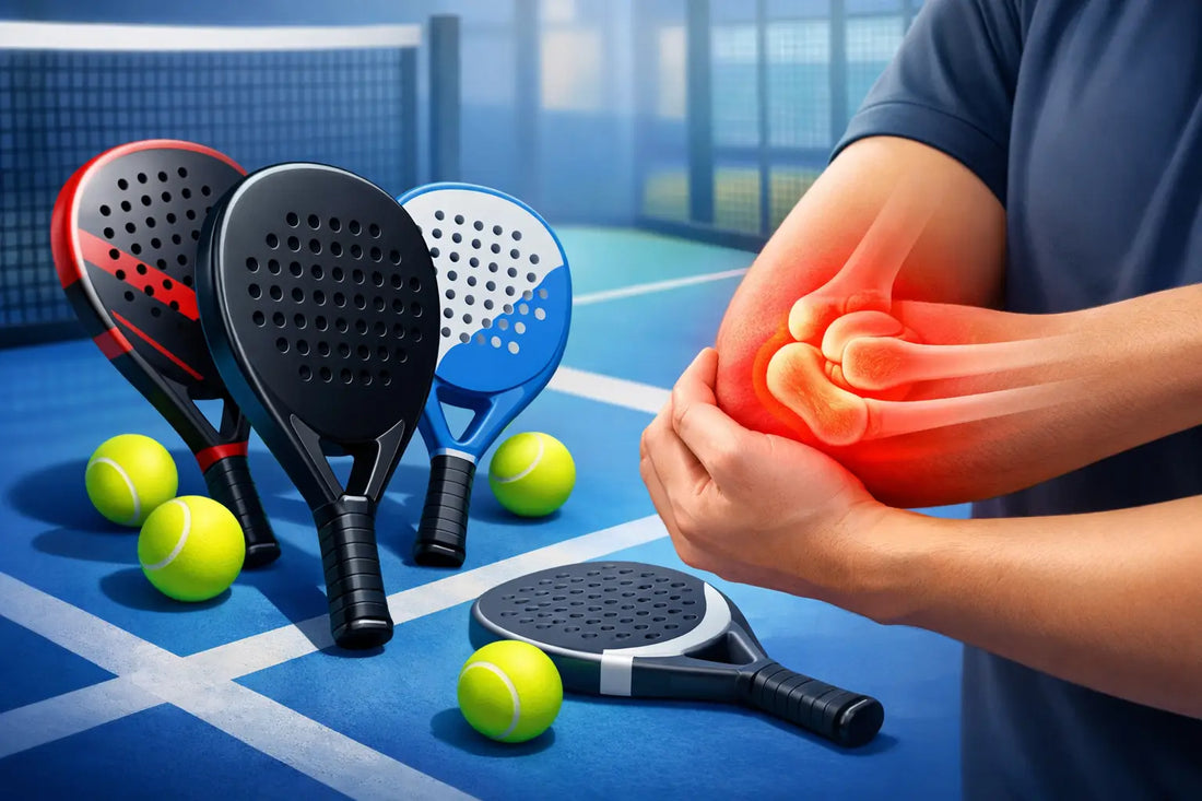 Welcher Padelschläger bei Ellenbogenschmerzen?