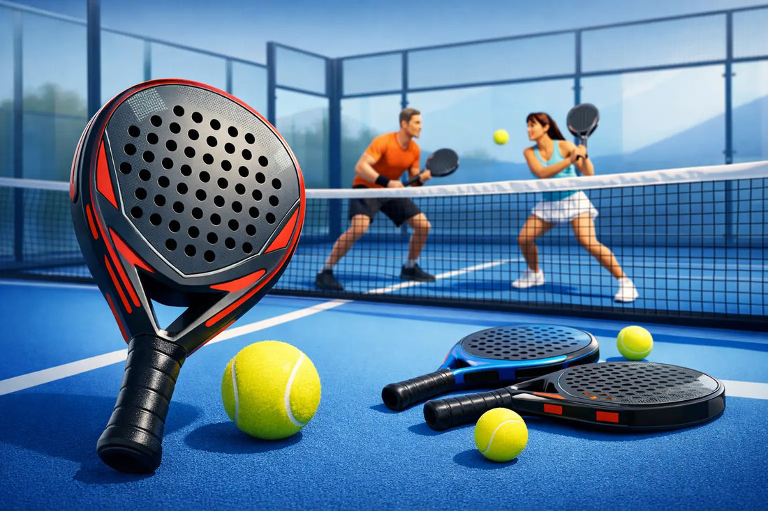 Padelschläger für offensives Netzspiel wählen
