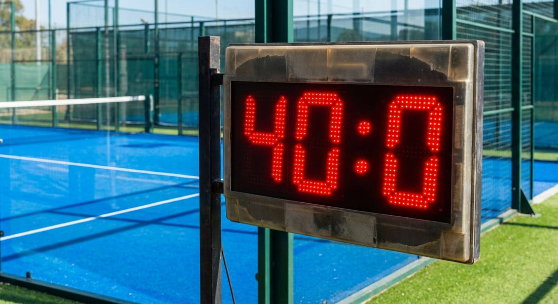 Die Zählweise im Padel