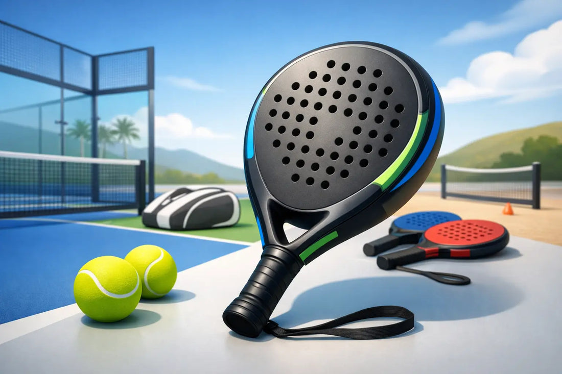 Tropfenform-Padelschläger für Allrounder