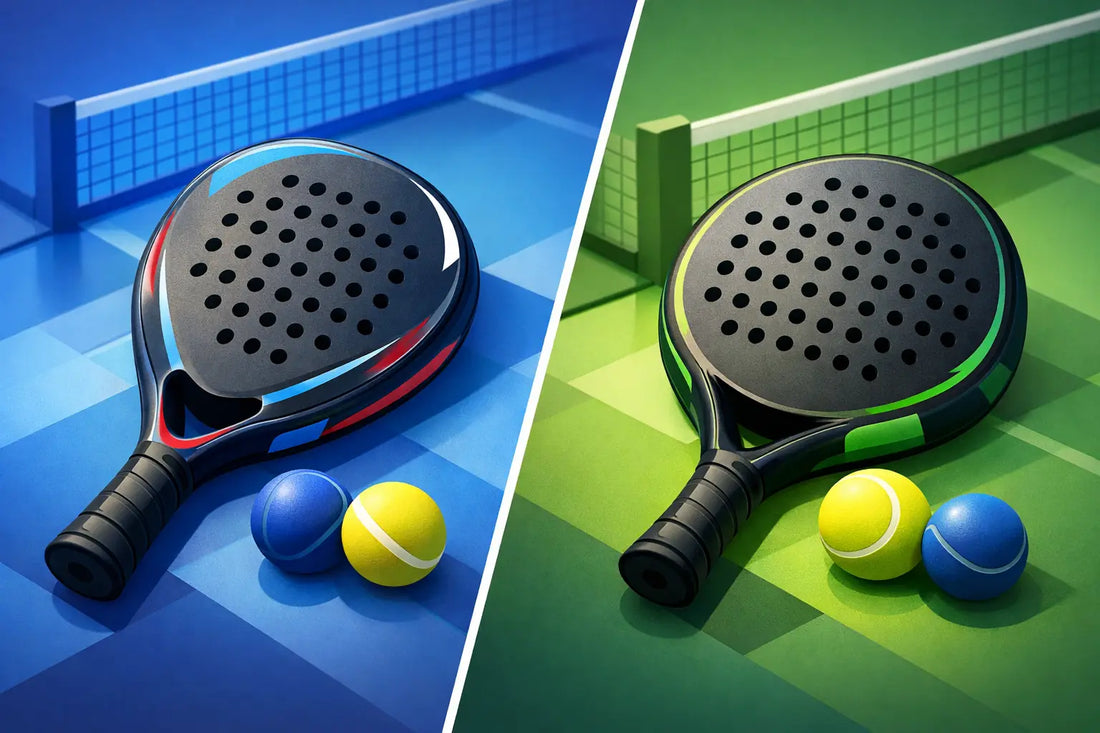 Drop Shape vs Rund beim Padelschläger