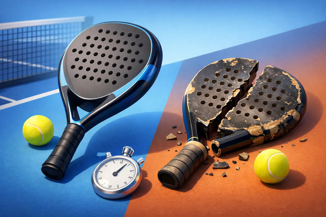 Wie lange hält ein Padelschläger wirklich?
