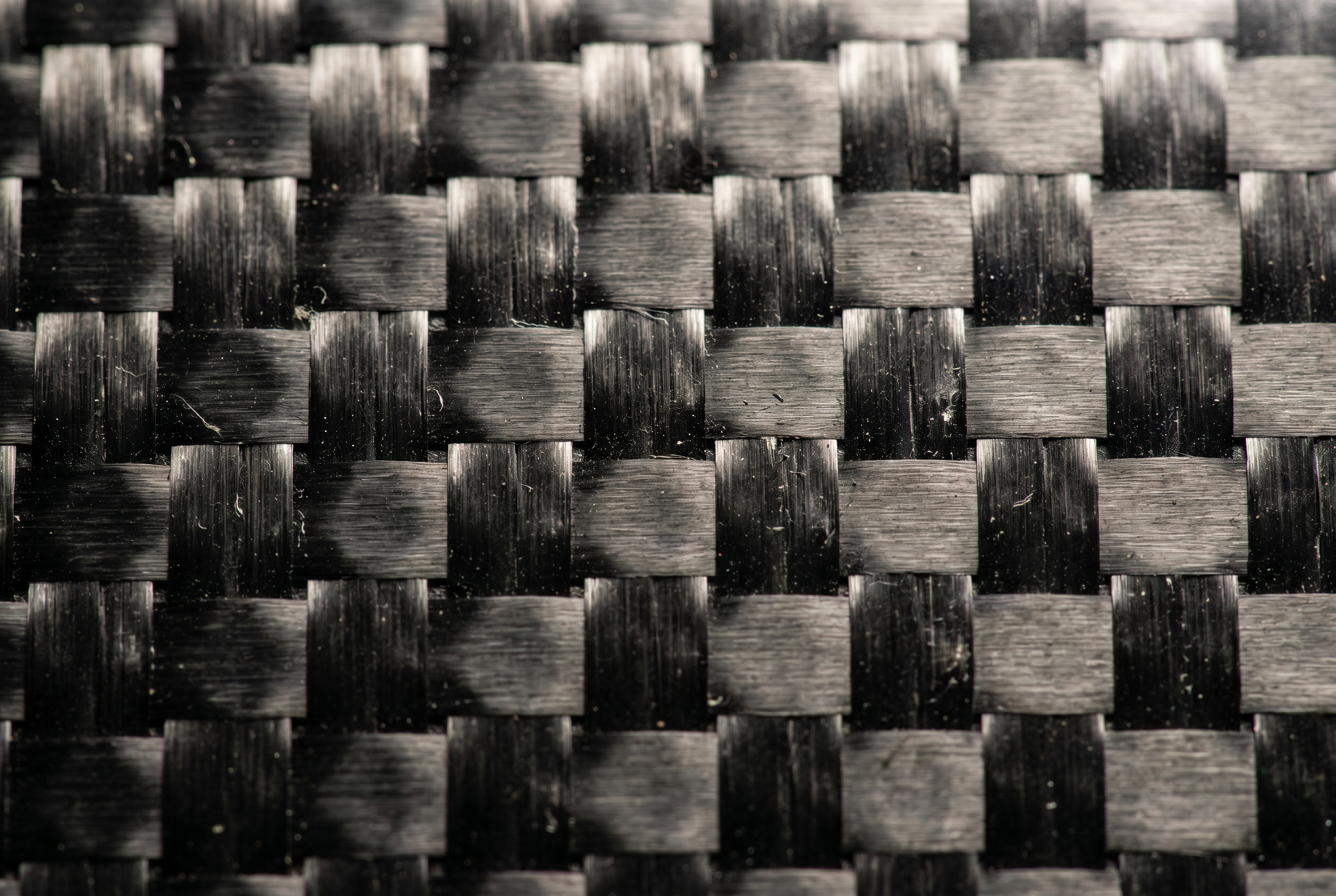 Carbonfaser-Gewebe Detail eines Padel-Schlägers – Hightech-Material
