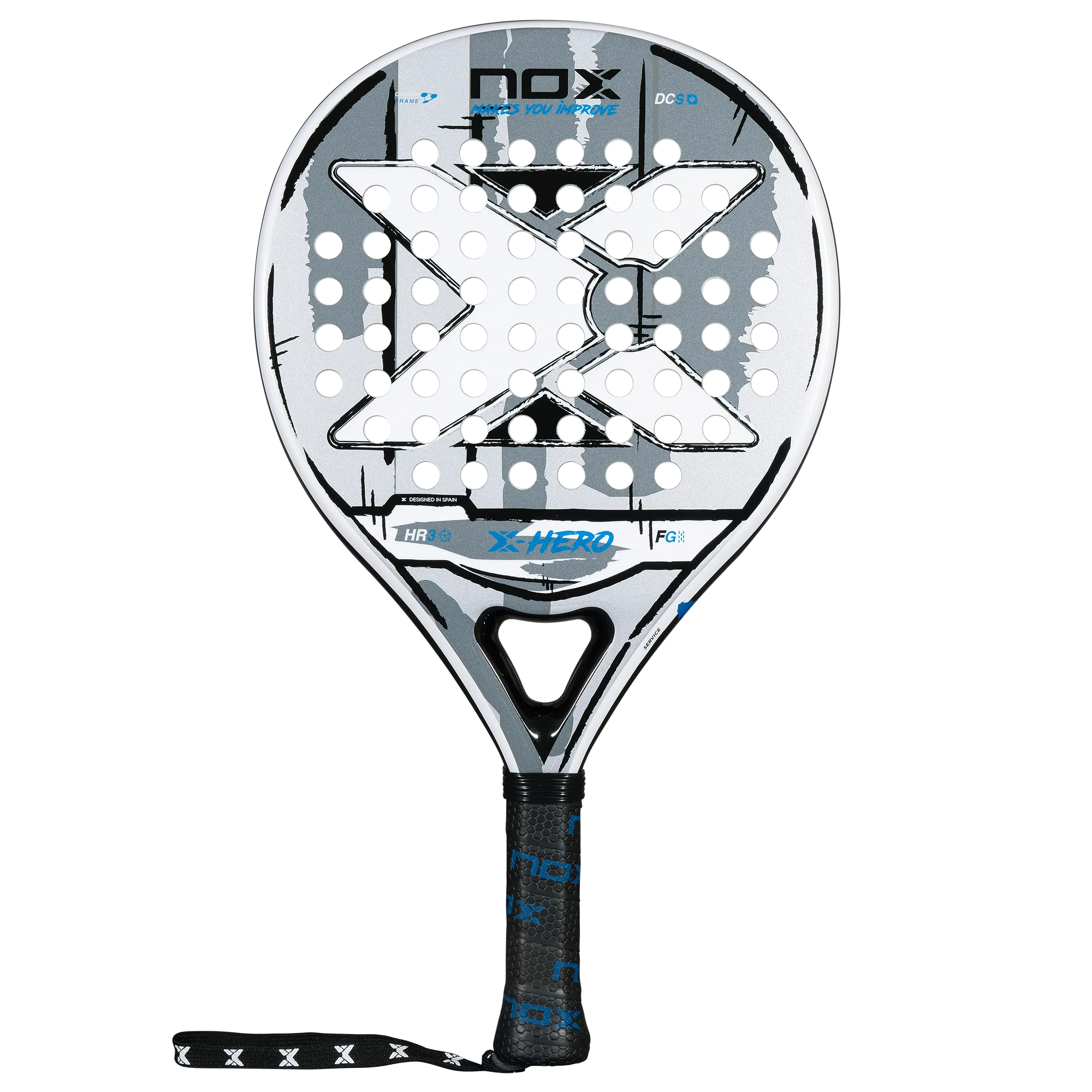 NOX X-Hero White Padelschläger