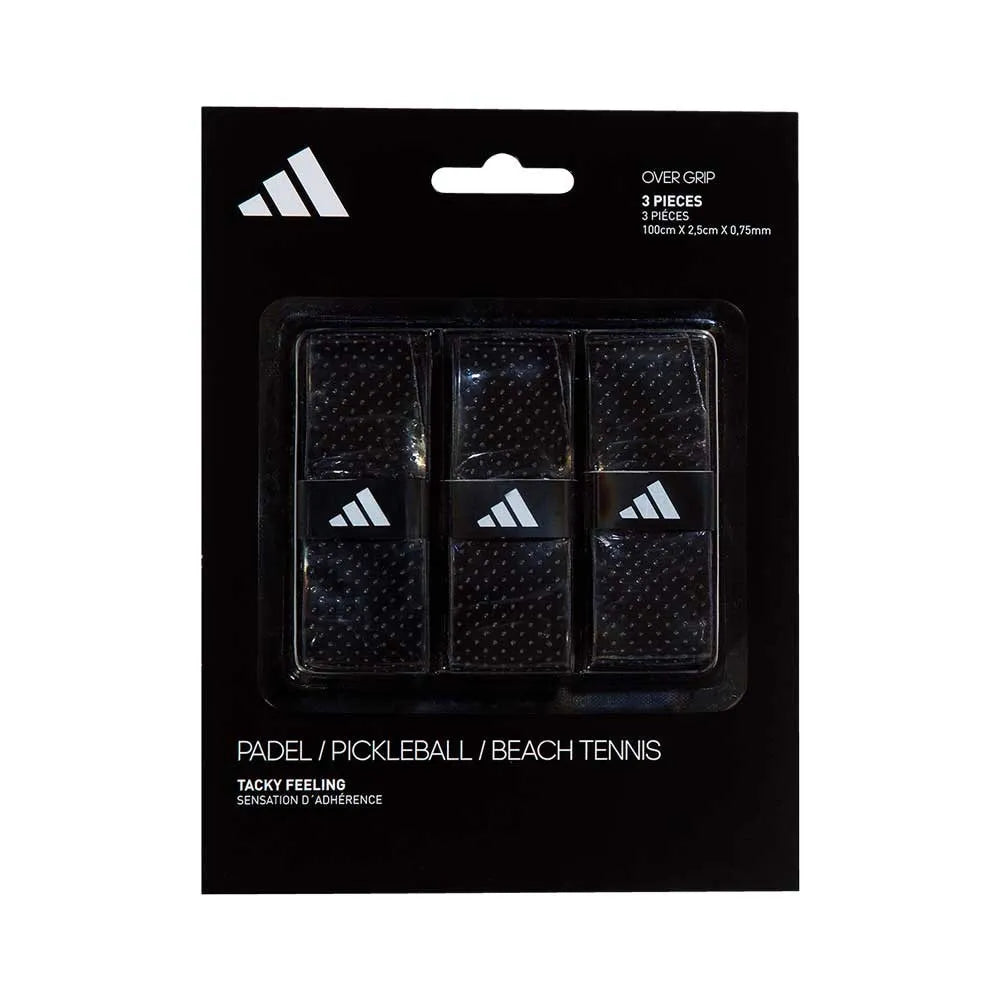 Adidas Padel Overgrip Set 3er Pack Black
