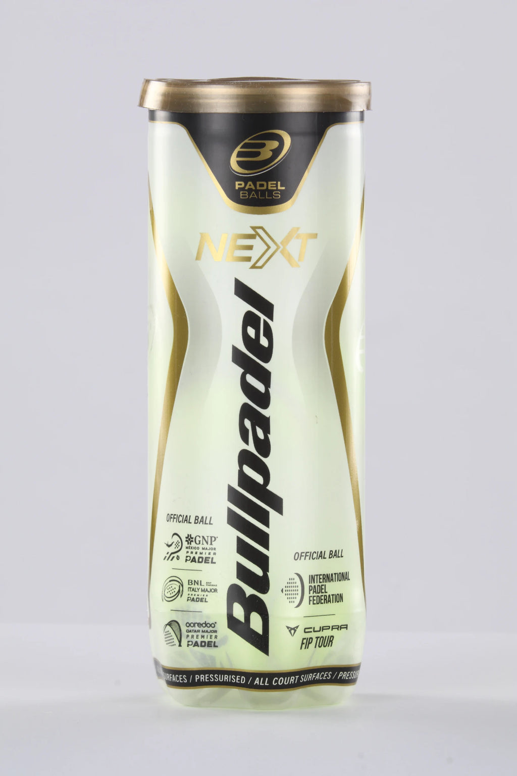 Bullpadel FIP Next Padelbälle (Dose à 3)