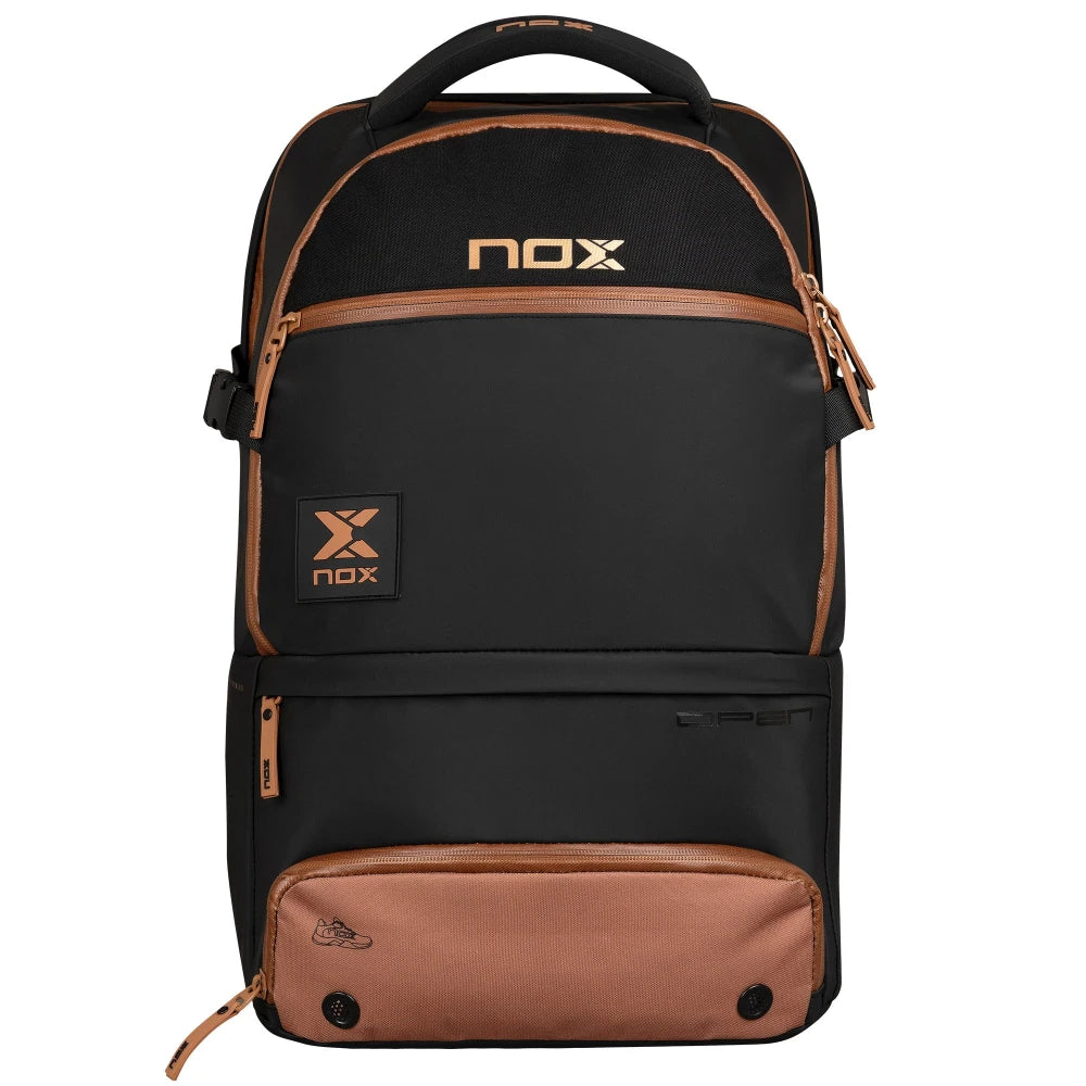 NOX Luxury Open Series Backpack Schwarz/Braun