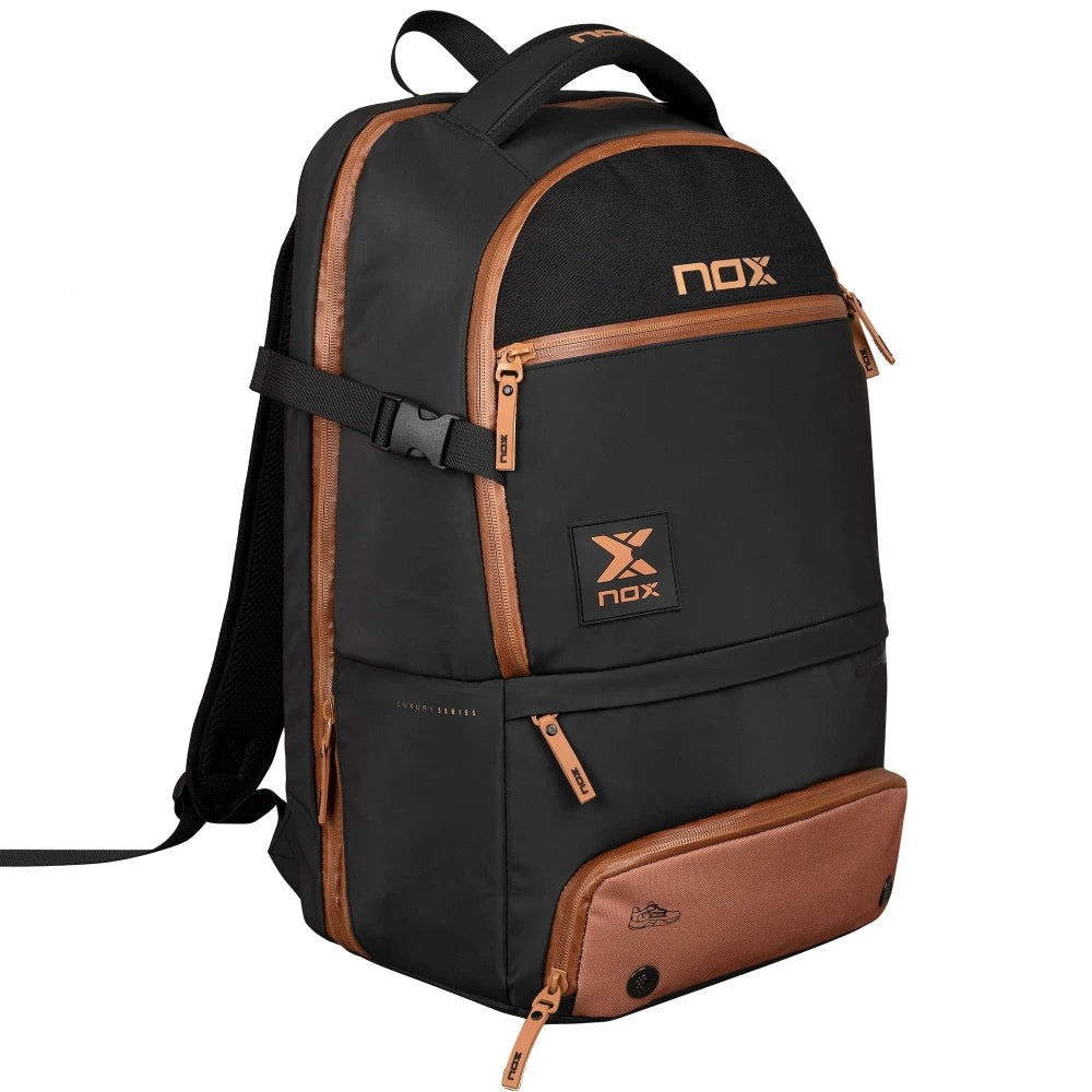 NOX Luxury Open Series Backpack Schwarz/Braun