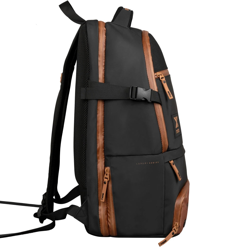 NOX Luxury Open Series Backpack Schwarz/Braun