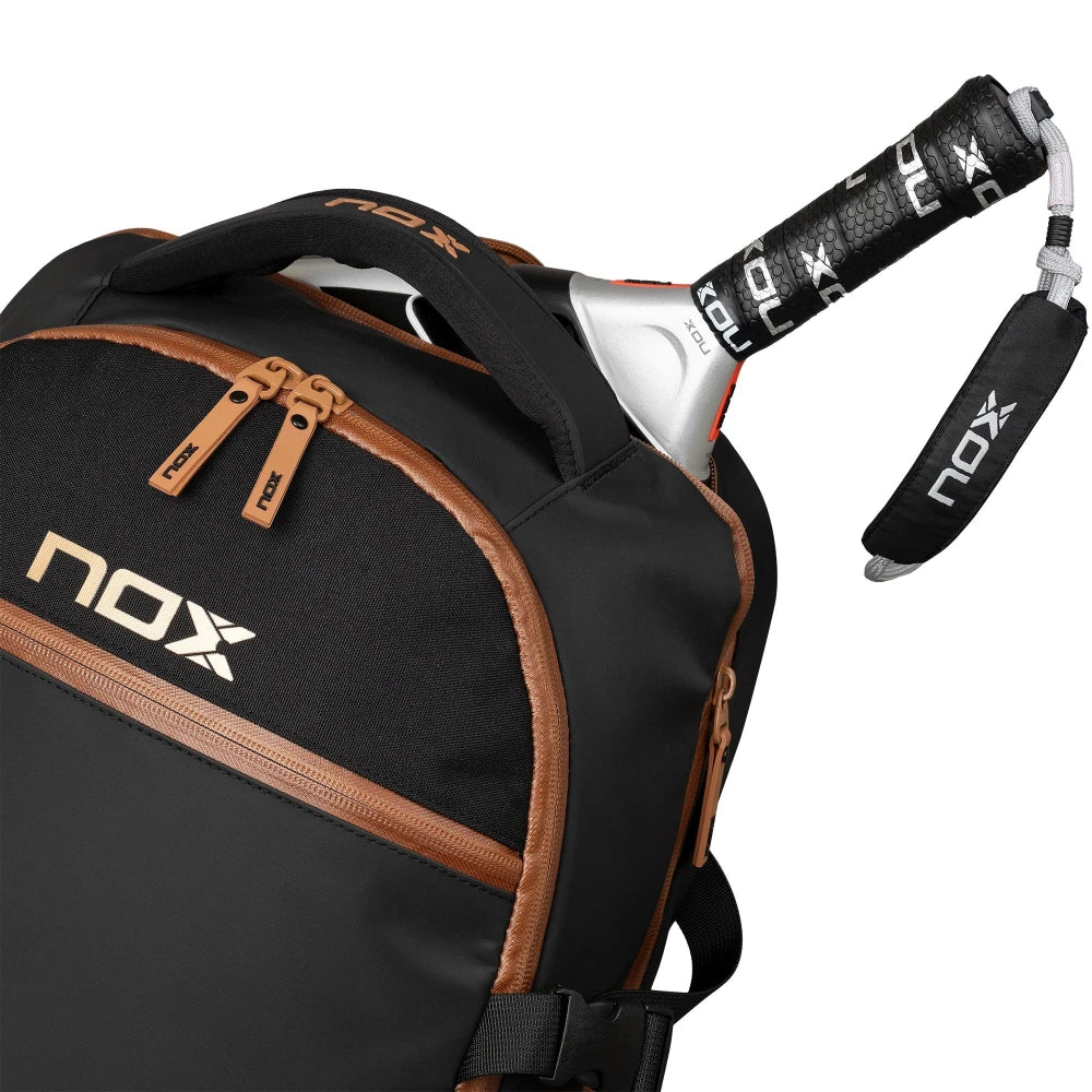 NOX Luxury Open Series Backpack Schwarz/Braun