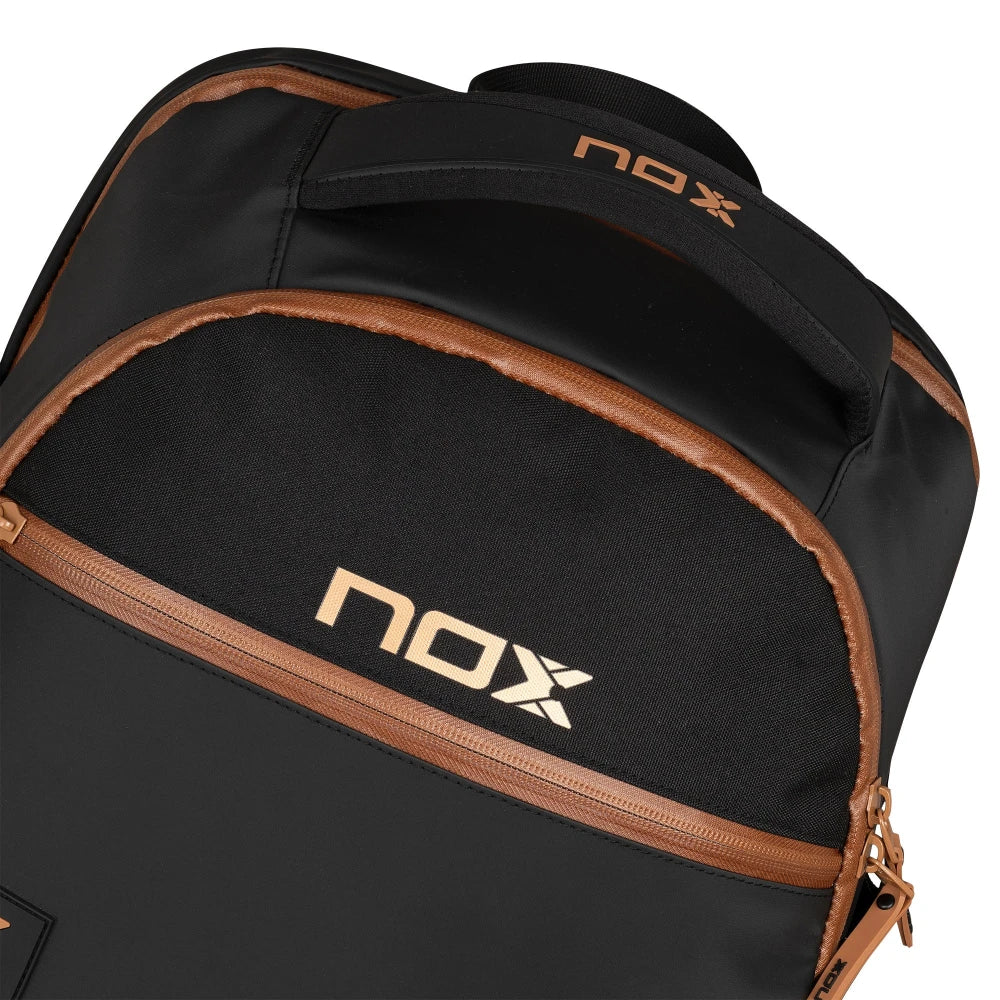 NOX Luxury Open Series Backpack Schwarz/Braun