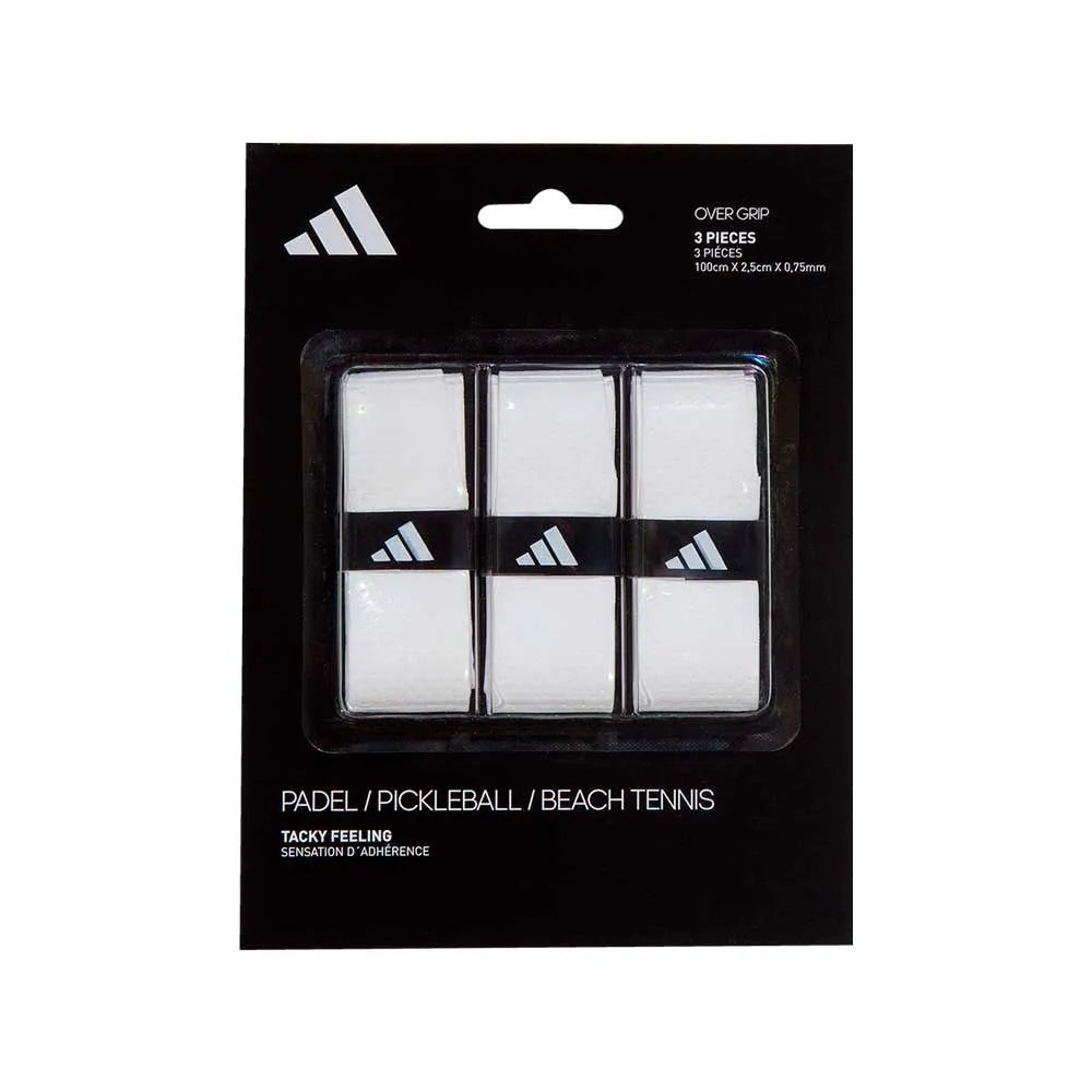Adidas Padel Overgrip Set 3er Pack Weiß