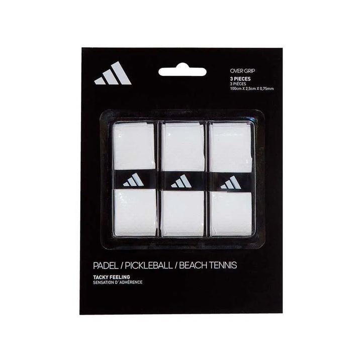 Adidas Padel Overgrip Set 3er Pack Weiß