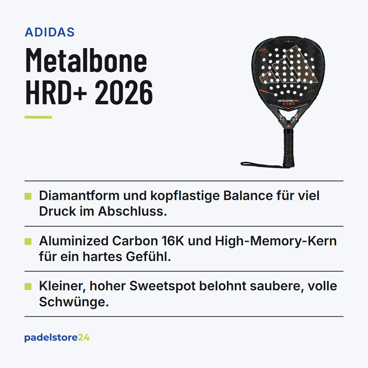 Adidas Metalbone HRD+ 2026 – Produktübersicht