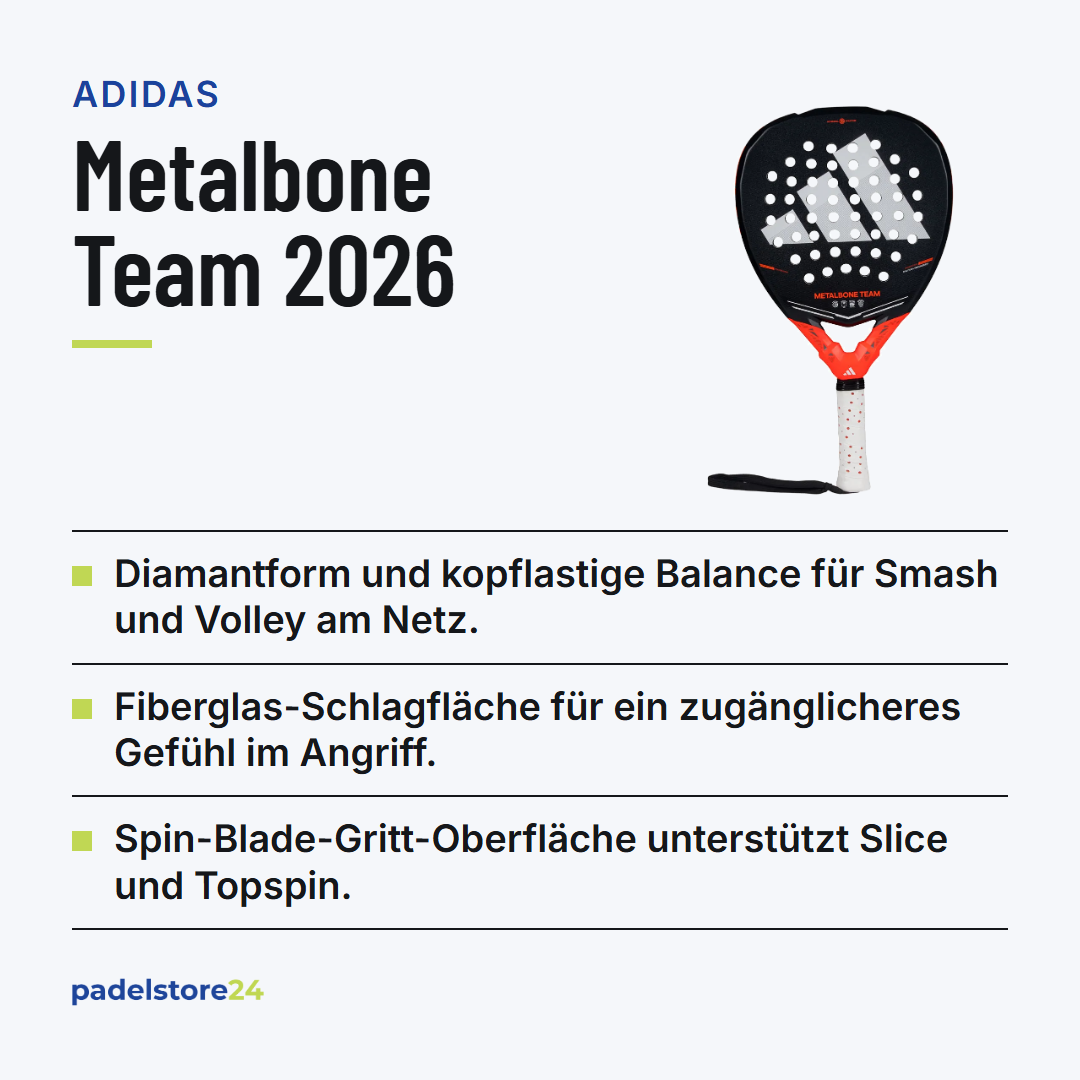 Adidas Metalbone Team 2026 – Produktübersicht