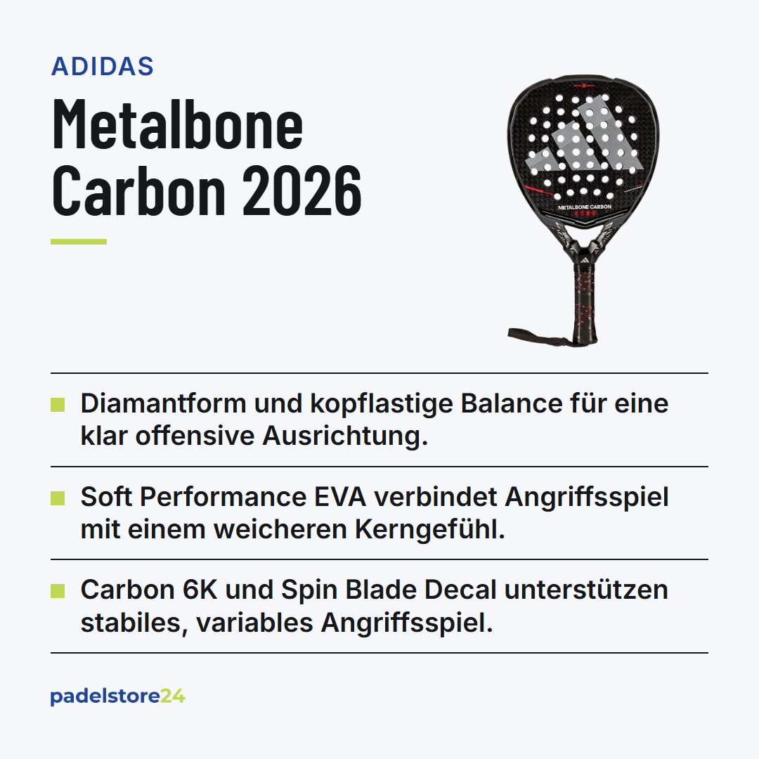 Adidas Metalbone Carbon 2026 – Produktübersicht