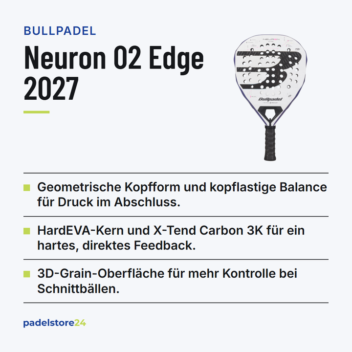 Bullpadel Neuron 02 Edge 2027 – Produktübersicht
