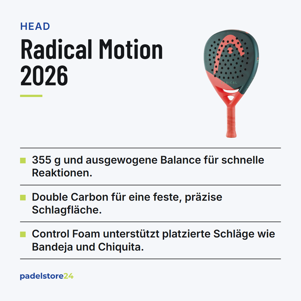 Head Radical Motion 2026 – Produktübersicht