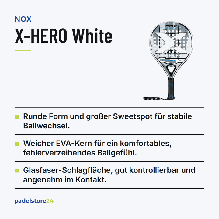 NOX X-HERO White – Produktübersicht