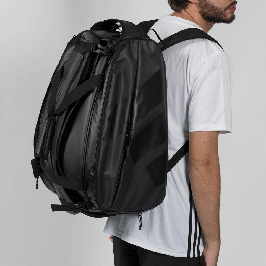 Adidas Multigame Tonal Black 2026 Padeltasche – Rückansicht