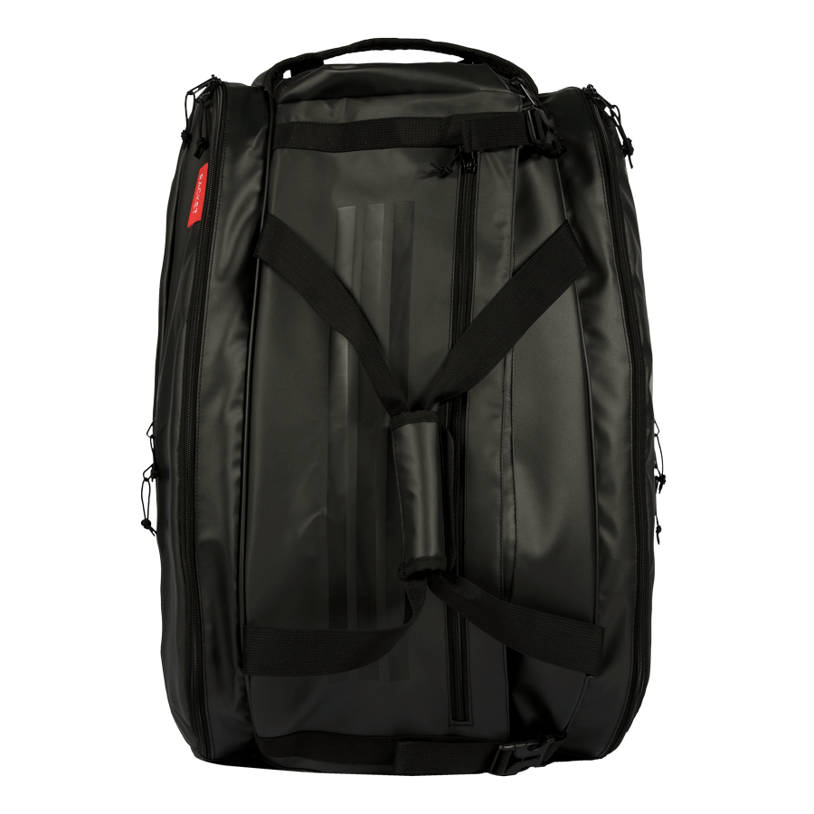 Adidas Multigame Tonal Black 2026 Padeltasche – Detailansicht Schlägerfach