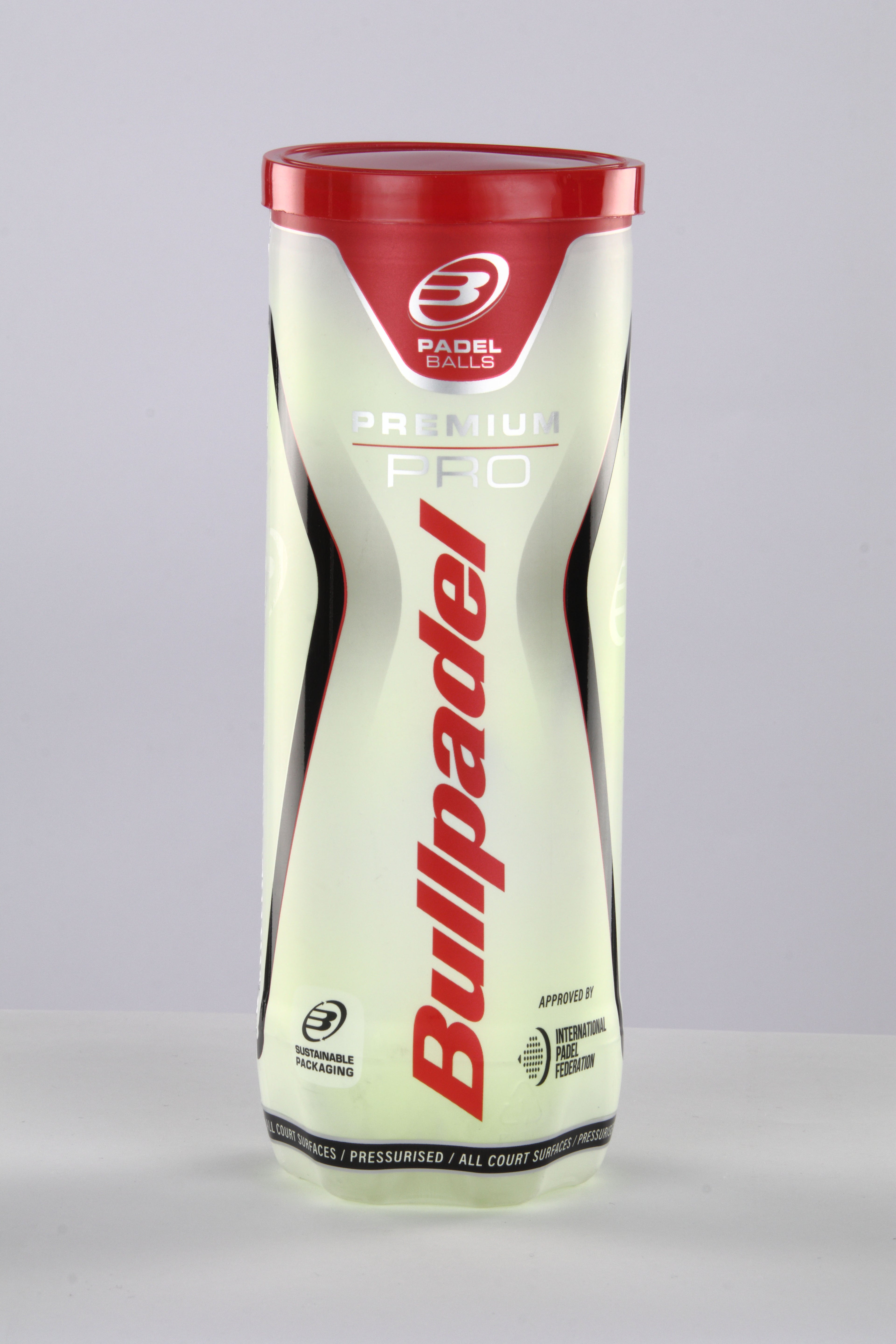 Bullpadel Premium Pro Padelbälle (Dose à 3)