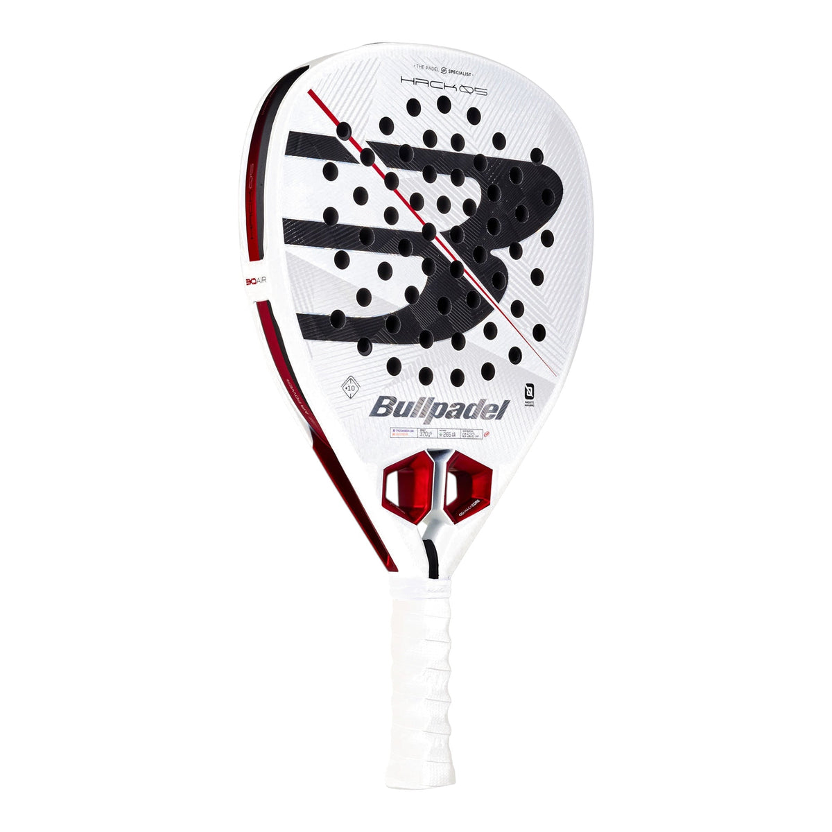 Bullpadel Hack 05 2027 Padelschläger – Rückseite
