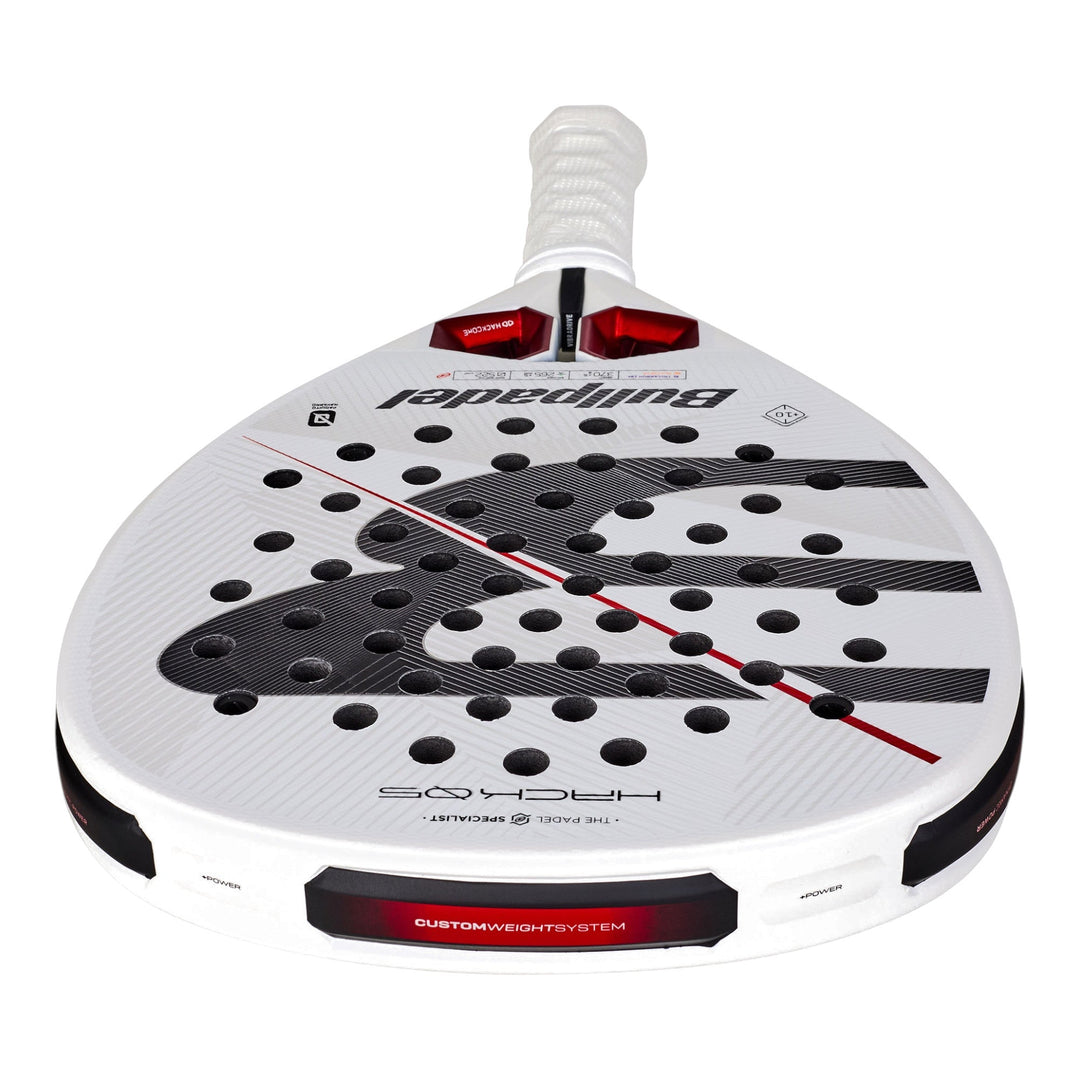 Bullpadel Hack 05 2027 Padelschläger – Perspektivansicht