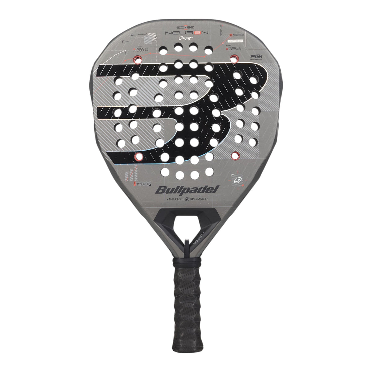 Bullpadel Neuron 02 Edge Comfort 2027 Padelschläger – Vorderseite
