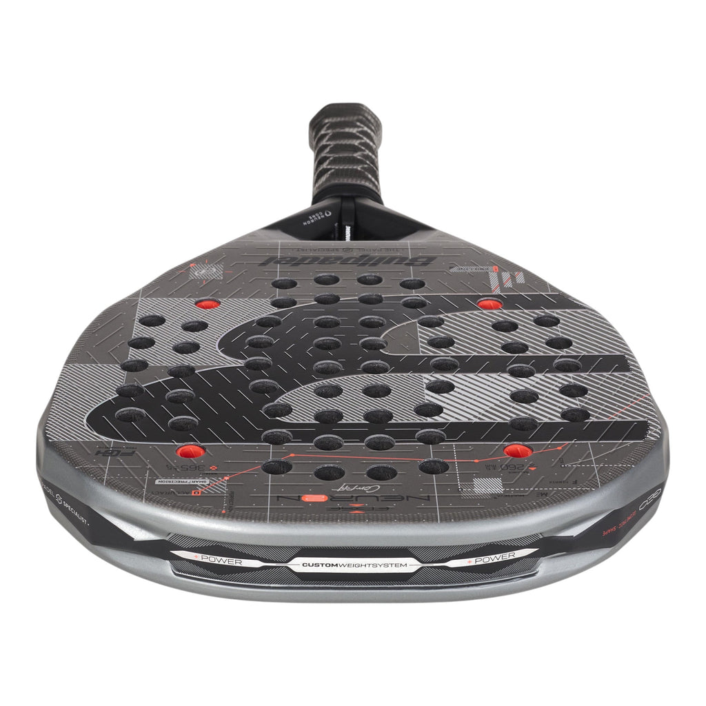 Bullpadel Neuron 02 Edge Comfort 2027 Padelschläger – Perspektivansicht