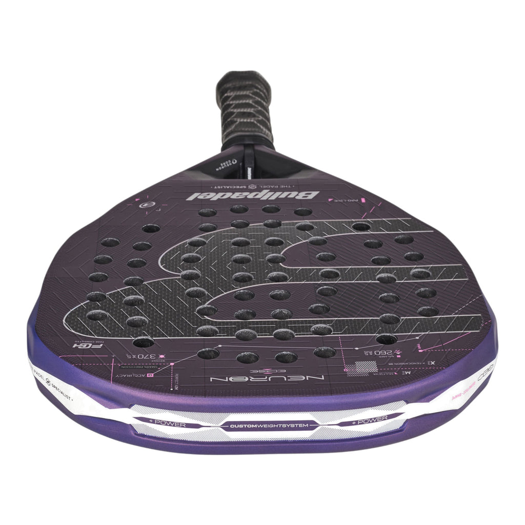 Bullpadel Neuron 02 Edge 2027 Padelschläger – Perspektivansicht