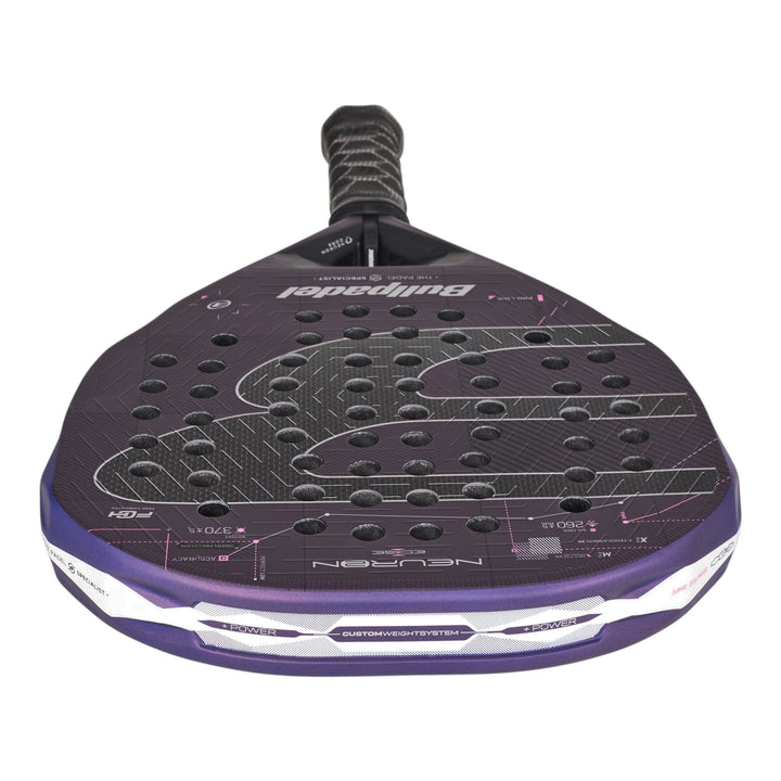 Bullpadel Neuron 02 Edge 2027 Padelschläger – Perspektivansicht
