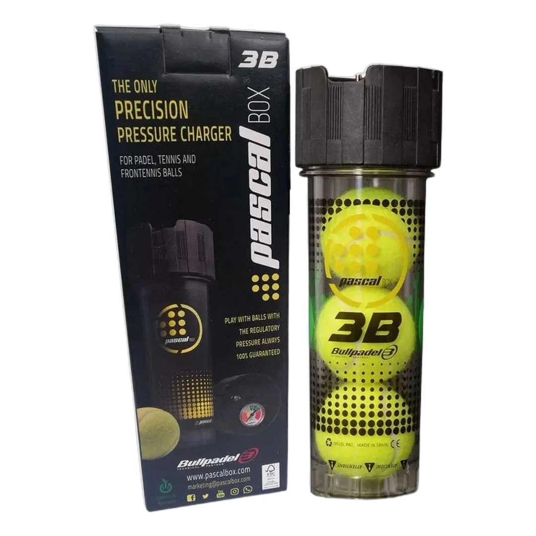 Bullpadel Pascal Box 3B Druckbehälter mit Verpackung