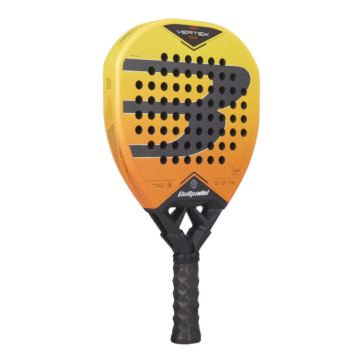 Bullpadel Vertex 05 Geo 2027 Padelschläger – Rückseite