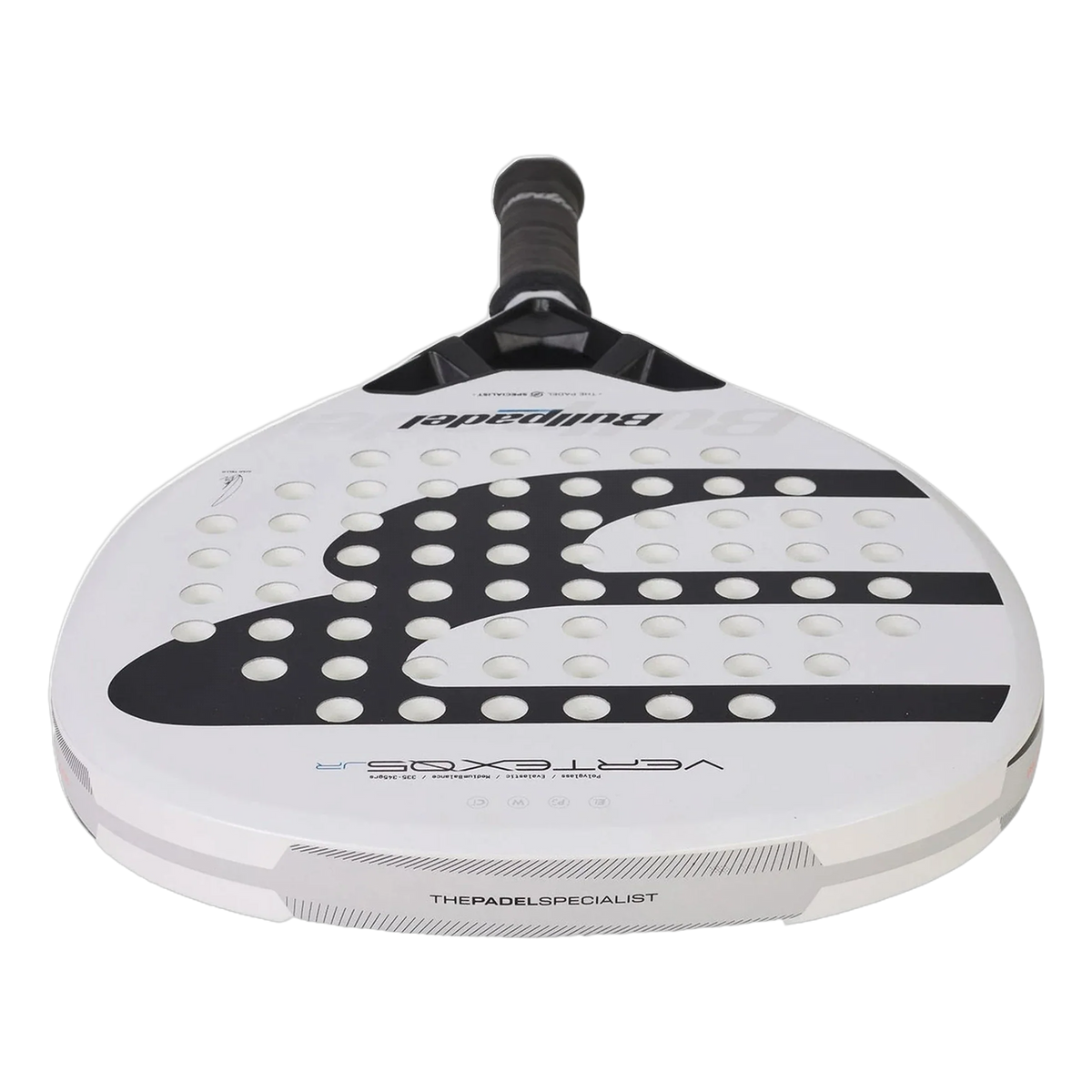 Bullpadel Vertex JR Boy 2026 in Gesamtansicht mit Griff