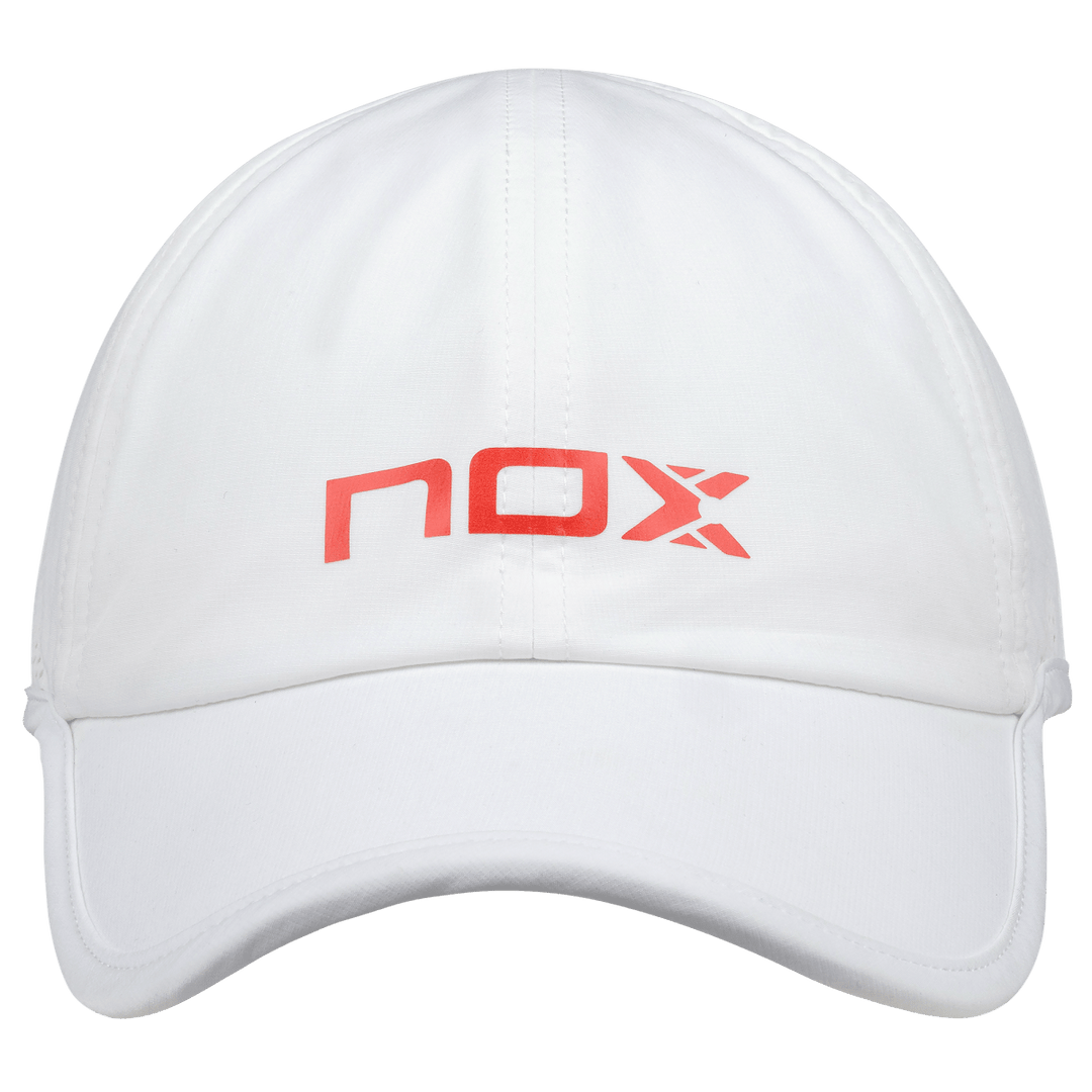 NOX Cap Weiß/Rot – Ansicht 2