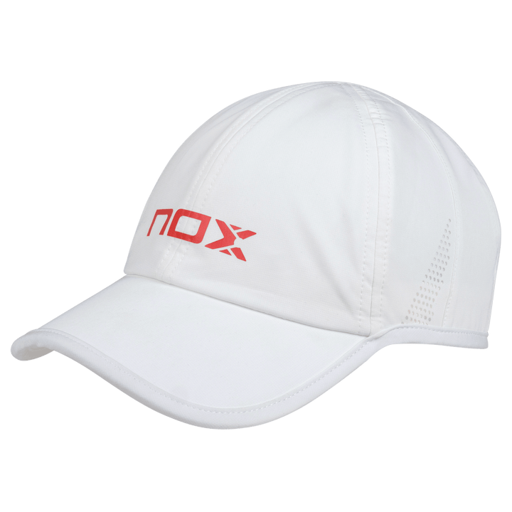 NOX Cap Weiß/Rot – Ansicht 1