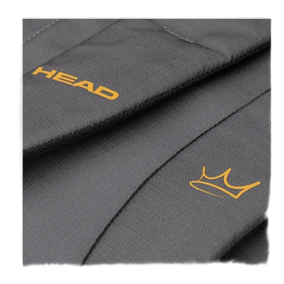 Design-Detail des HEAD Coello Pro X Padel Duffle Bag L mit Markenschriftzug