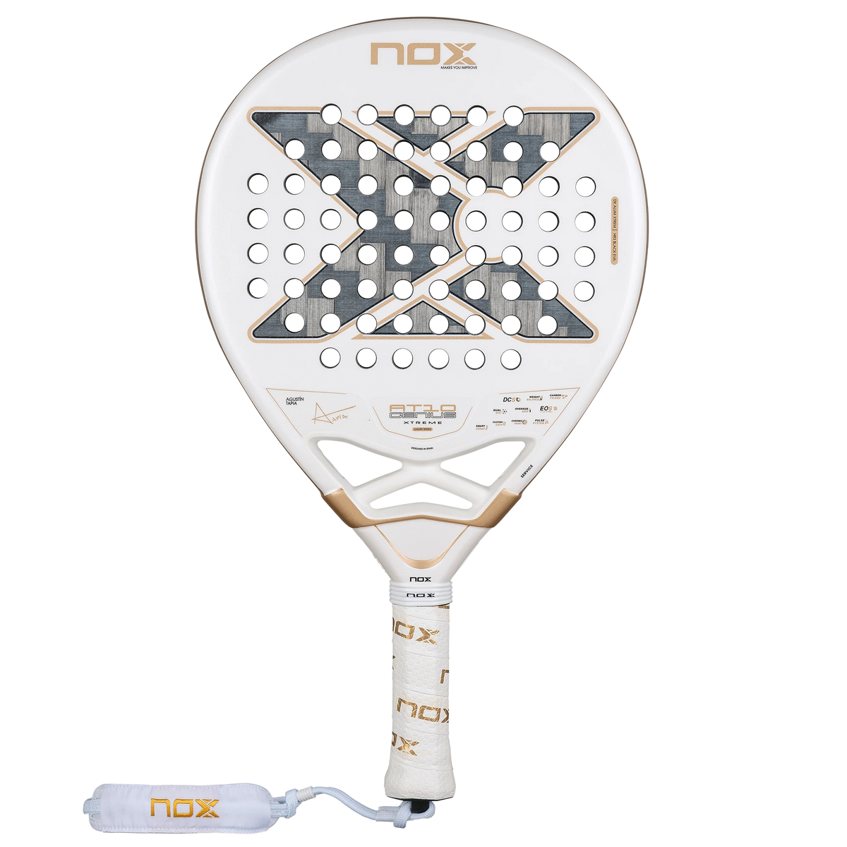 NOX AT10 Genius 12K Alum XTREM 2026 by Agustín Tapia – Vorderansicht