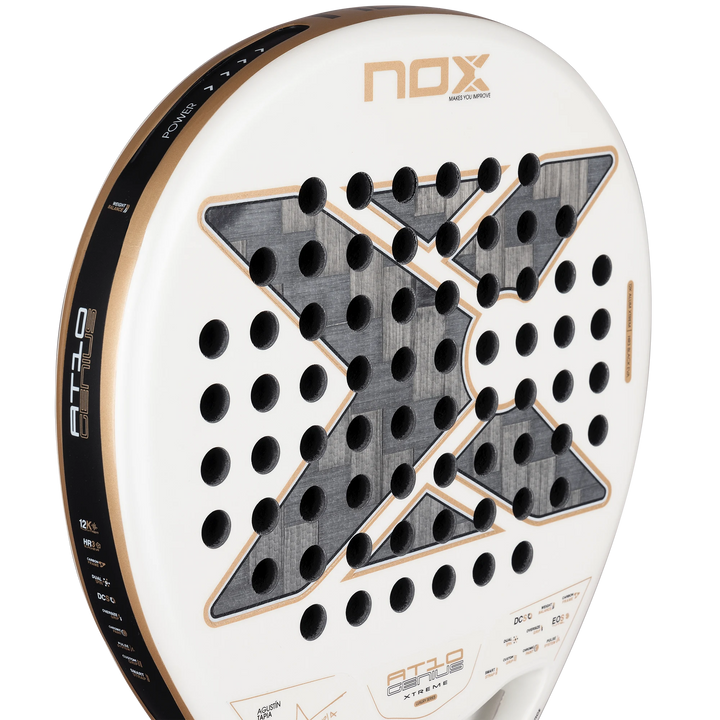 NOX AT10 Genius 12K Alum XTREM 2026 – Detailansicht Schlagfläche