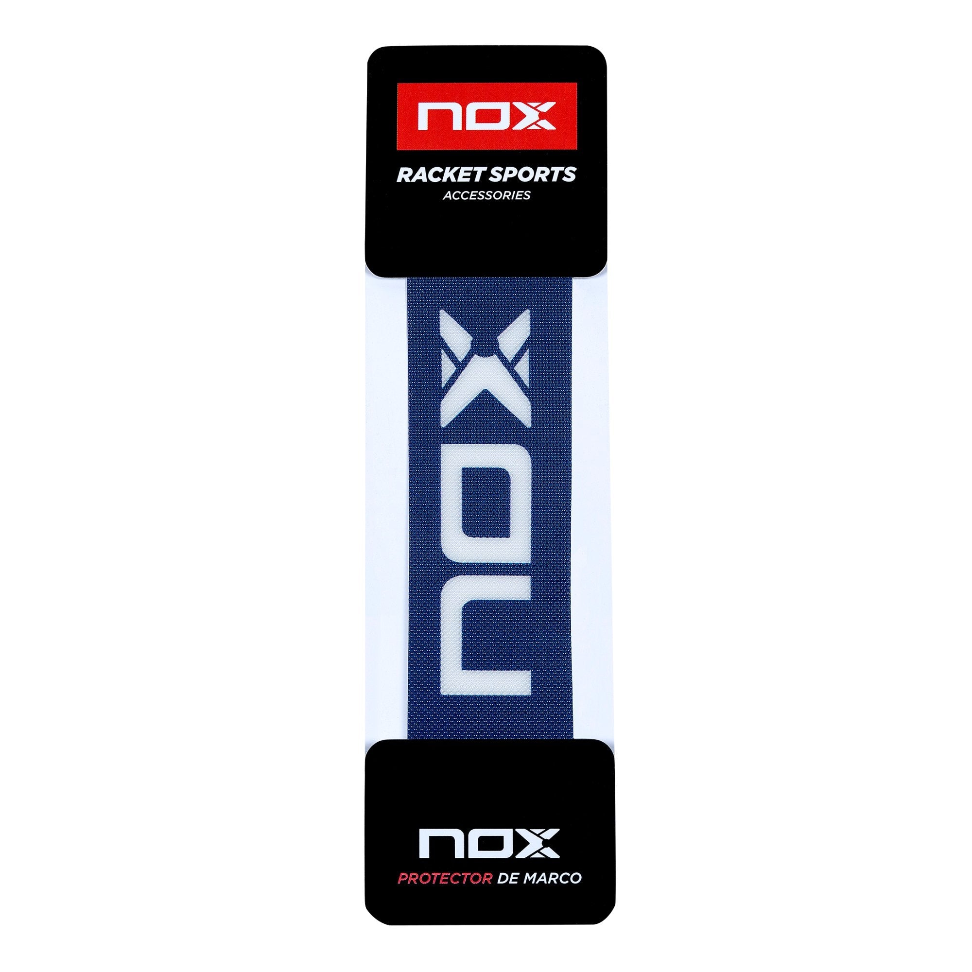 NOX Schlägerschutz Protektor Blau mit weißem Logo