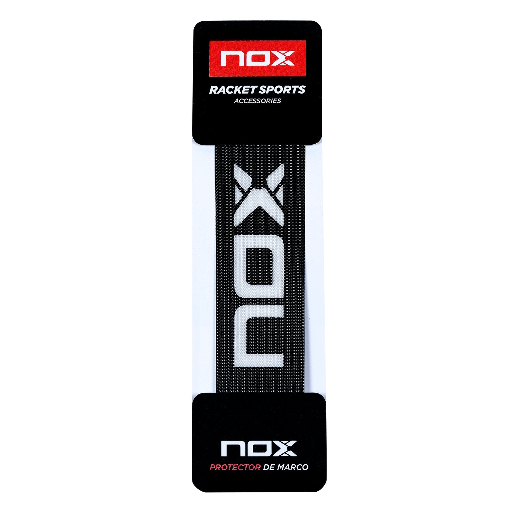 NOX Schlägerschutz Protektor Schwarz mit weißem Logo