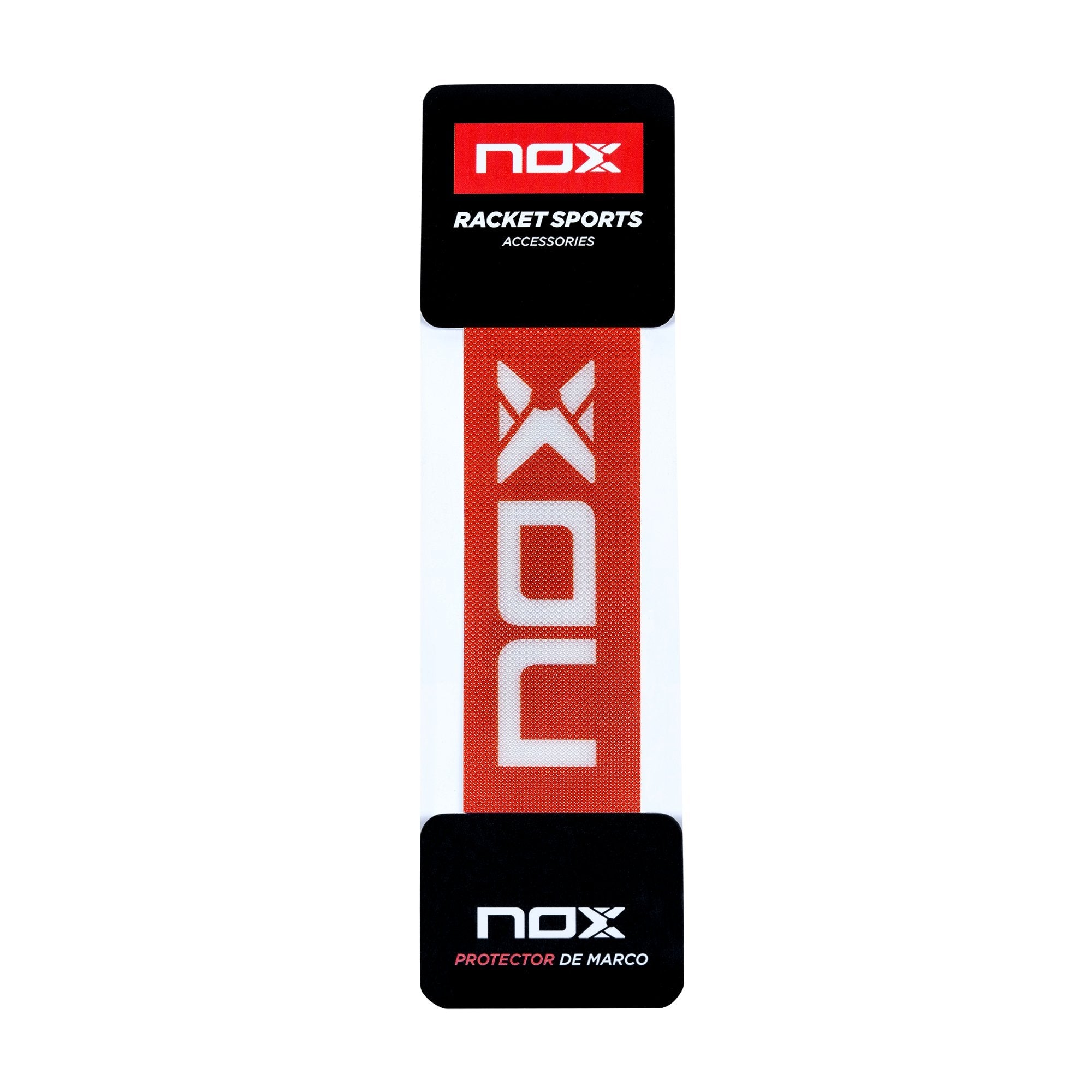 NOX Schlägerschutz Protektor Rot mit weißem Logo