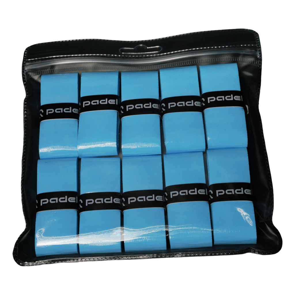 Q Padel Premium Overgrip Blau (10 Stück)