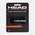Head Wrist Padel Cord Schwarz